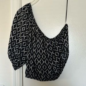 Banana Republic One-Shoulder cropped top